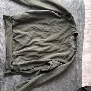 Brandy Melville Forest Green Pullover